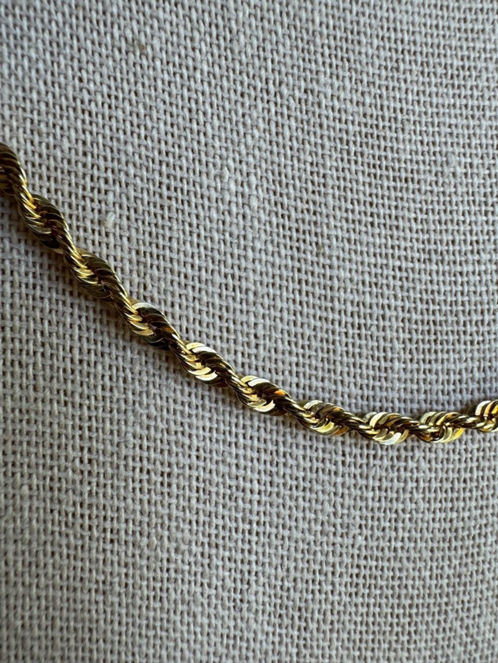 Zofia Day Co 14k Gold Rope Chain Necklace - 18” - Picture 4 of 7